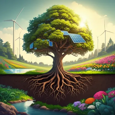 Illustration sustainable - Image 1