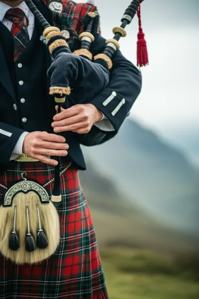 Illustration bagpipes
