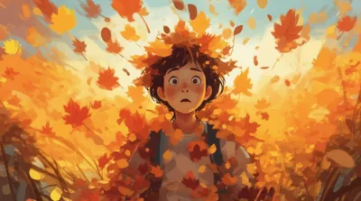 Illustration befallen