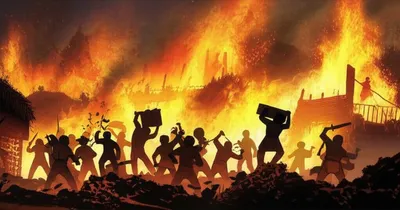 Illustration plundered