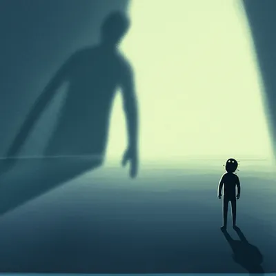 Illustration fear - Image 1