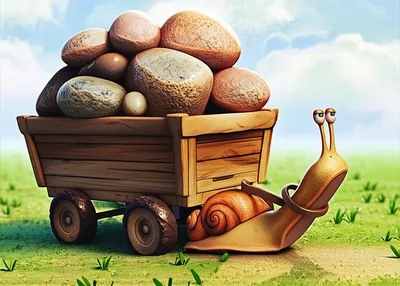 Illustration cumbersome - Image 1