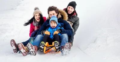 Illustration tobogganed