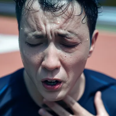 Illustration gasping - Image 1