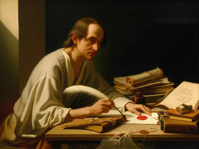 Illustration scribe - Image 1