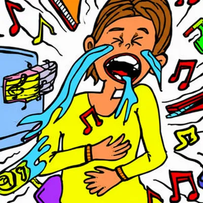 Illustration hysterical - Image 1