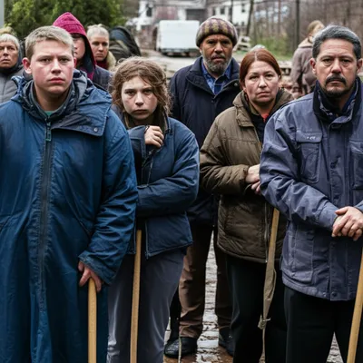 Illustration underprivileged