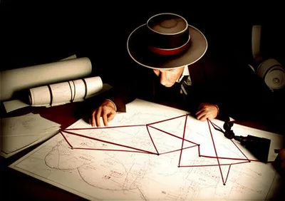 Illustration machinating