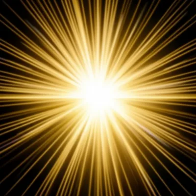 Illustration rayonnant - Image 1