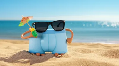 Illustration shorts - Image 1