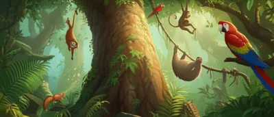 Illustration arboreal