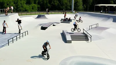 Illustration skatepark