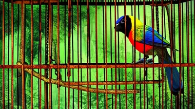 Illustration caged - Image 1