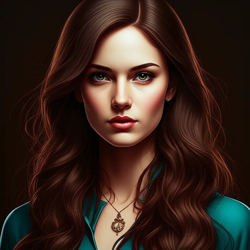 Ilustración visual de la palabra "beautiful" - Bella