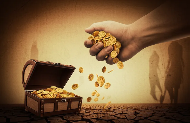 توضيح مرئي للكلمة "plunder" - نهب