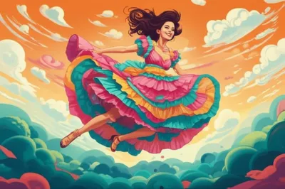 Illustration flounced - Image 1