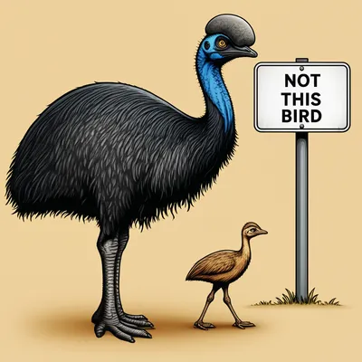 Illustration emu - Image 1