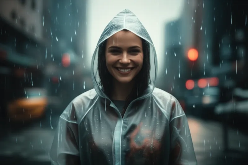 Visuelle Darstellung für das Wort „waterproofed" - wasserdicht machen, imprägnieren