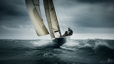 Illustration scudding - Image 1