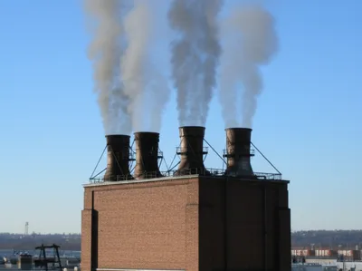 Illustration smokestack