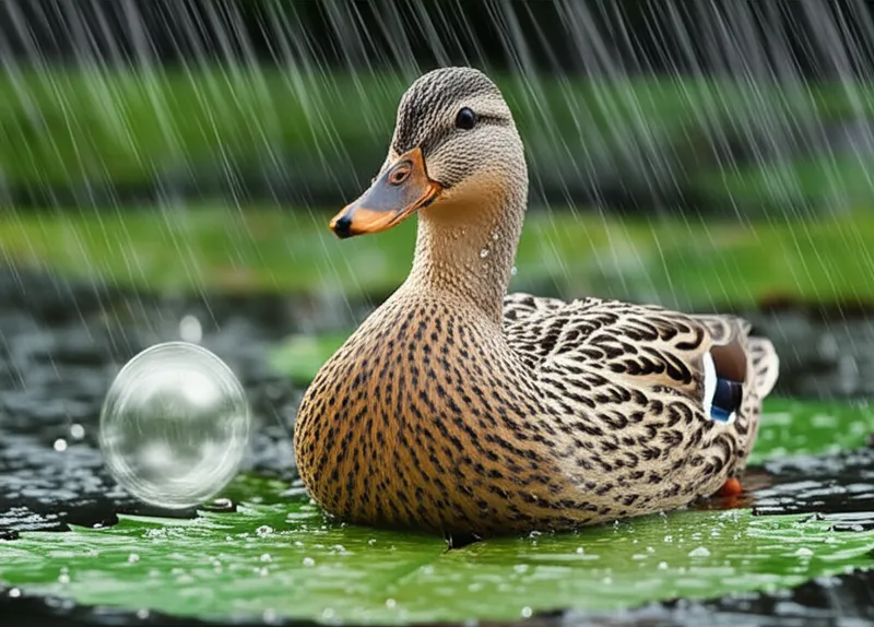 Visuelle Darstellung für das Wort „waterproofing" - wasserdicht machen, imprägnieren