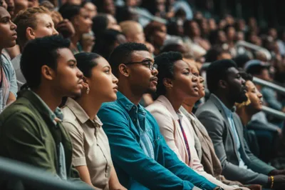 Illustration grandstand - Image 1