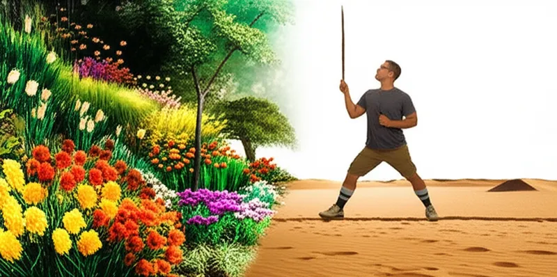 Visual illustration for the word "determined" - To set the boundaries or limits of.