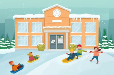 Illustration snow days - Image 1