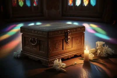 Illustration casket - Image 1