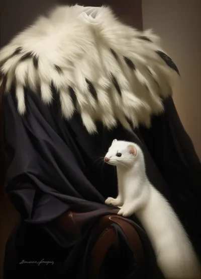 Illustration ermine - Image 1