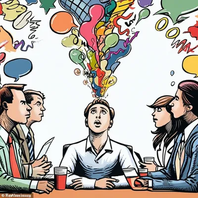 Illustration blah - Image 1