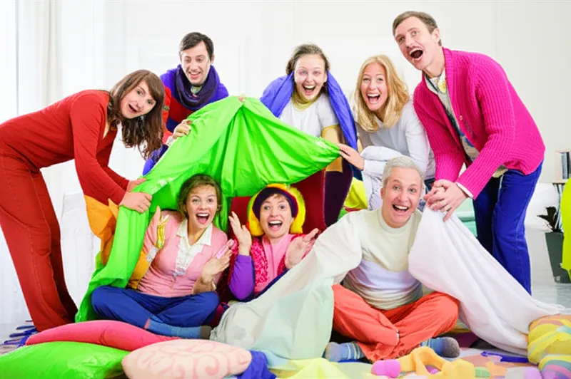 Ilustración visual de la palabra "childish" - Infantil