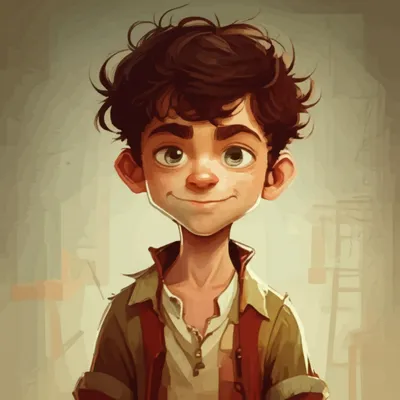 Illustration gamin - Image 1