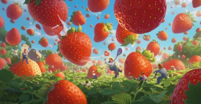 Illustration fraise - Image 1
