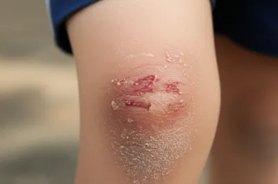 Illustration scabbed - Image 1