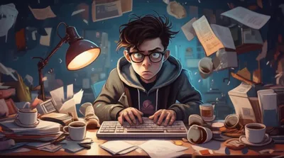 Illustration blitzed - Image 1