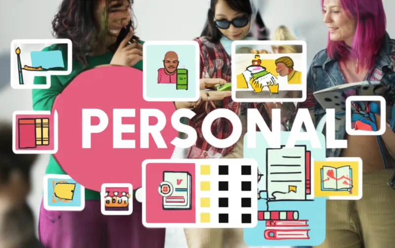 "personal" शब्द का दृश्य चित्रण - व्यक्तिगत विज्ञापन