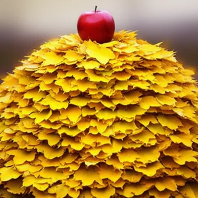 Illustration heaping