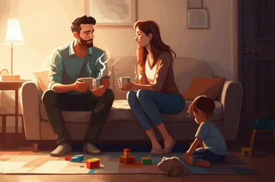 Illustration visitors