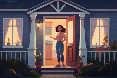 Illustration householder