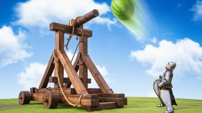 Illustration catapult - Image 1