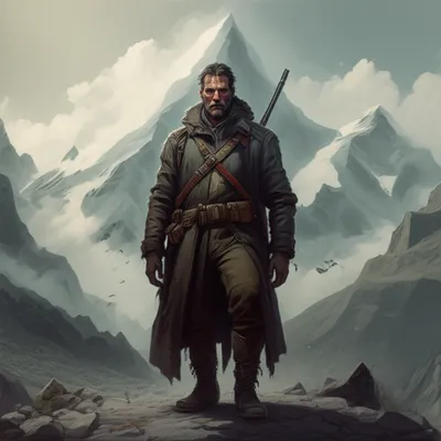 Illustration mountaineers - Image 1