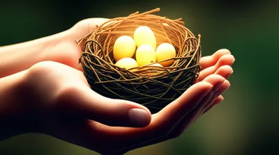 Illustration entrusting