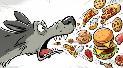 Illustration wolf - Image 1