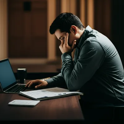 Illustration unemployed