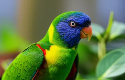 Illustration parakeet