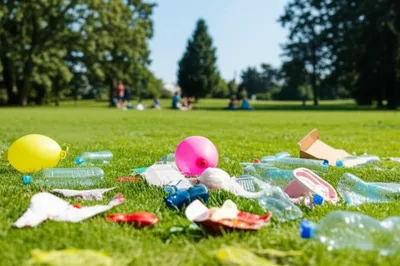 Illustration littering - Image 1