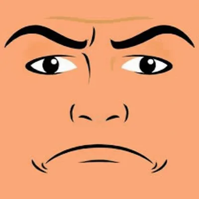 Illustration frown - Image 1
