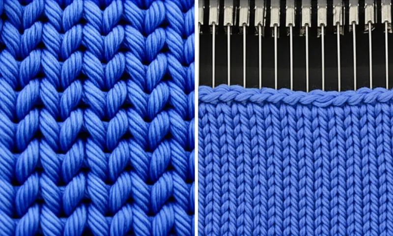 توضيح مرئي للكلمة "knitting" - يحيك