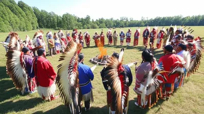 Illustration powwow - Image 1